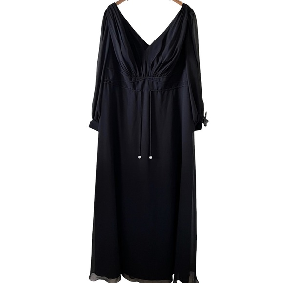 Azazie Maxi Dress Size 22 (a8) - Picture 1 of 12